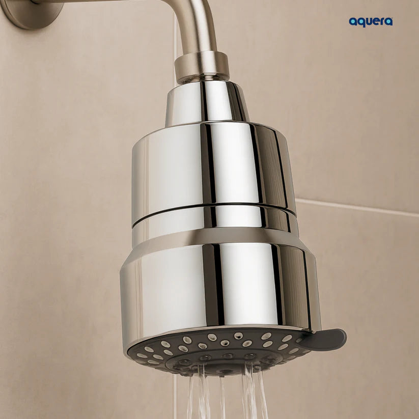 Aquera Shower Head Filter for Hard Water Softening & Chlorine Removal – Healthier Showers, Naturally