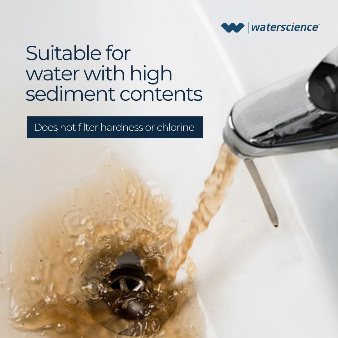 CLEO Essential Shower Filter for Dust, Sediments and Suspended Impurities - CLEO-SFS-E