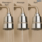 Aquera Shower Head Filter for Hard Water Softening & Chlorine Removal – Healthier Showers, Naturally