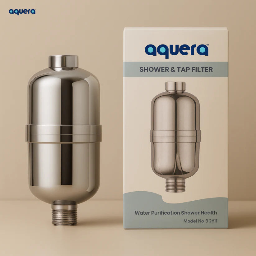 Aquera Shower and Tap Filter for Hard Water