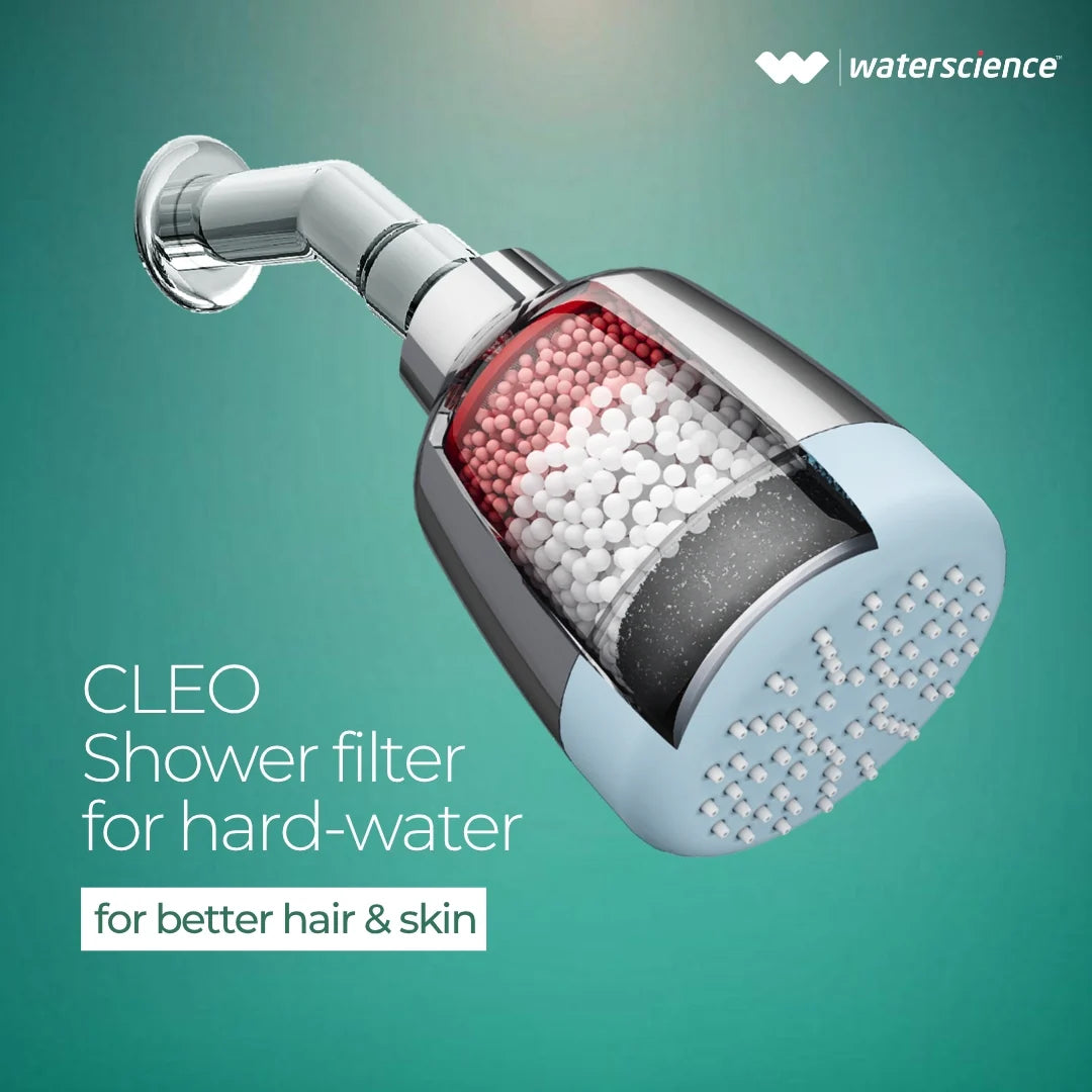 WaterScience CLEO Shower Filter for Hard Water