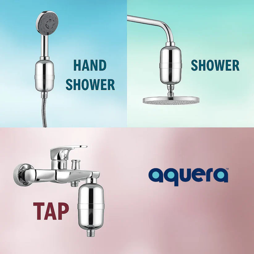Aquera Shower and Tap Filter for Hard Water
