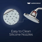 Rain Shower Filter for Hard Water for Healthy Hair & Skin