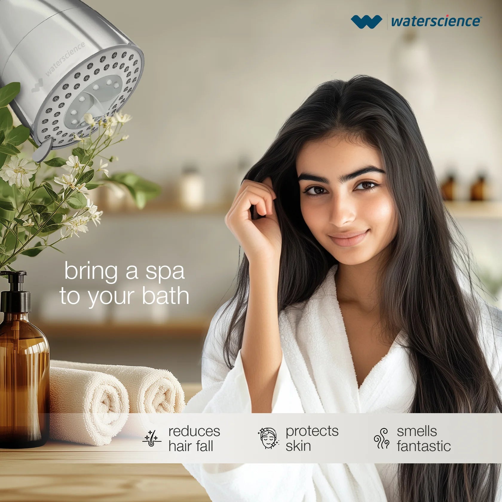 CLEO Aroma Therapy Shower Filter for Hard Water