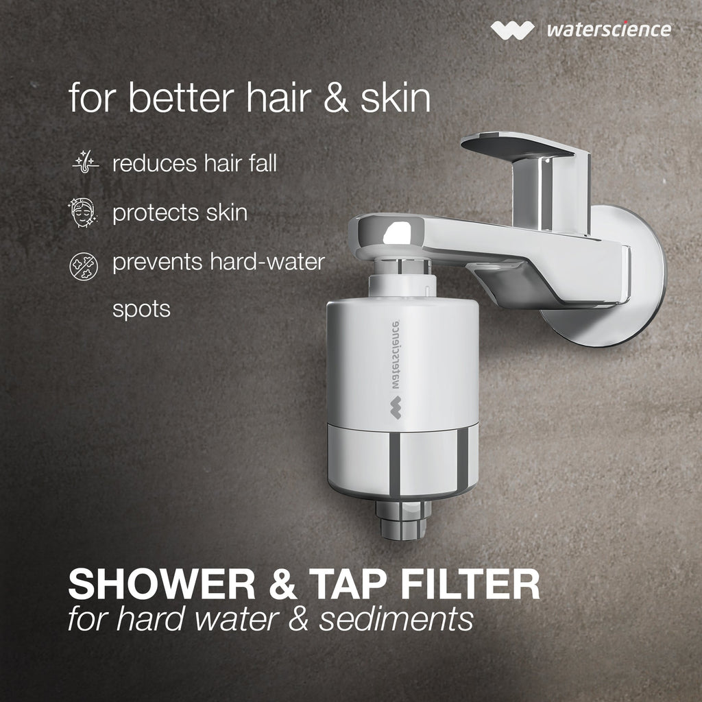 WaterScience CLEO Shower & Tap Filter for Hard Water
